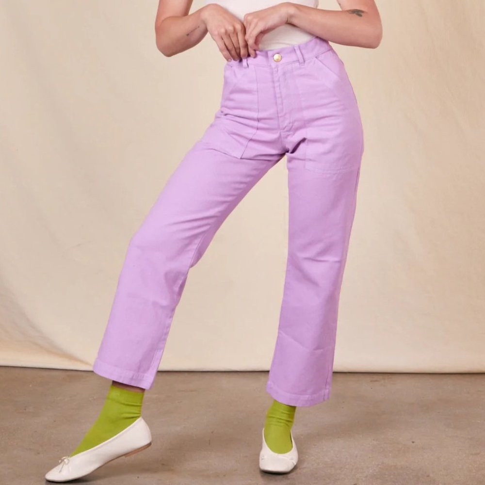 Big Bud Press Work Pant- lilac